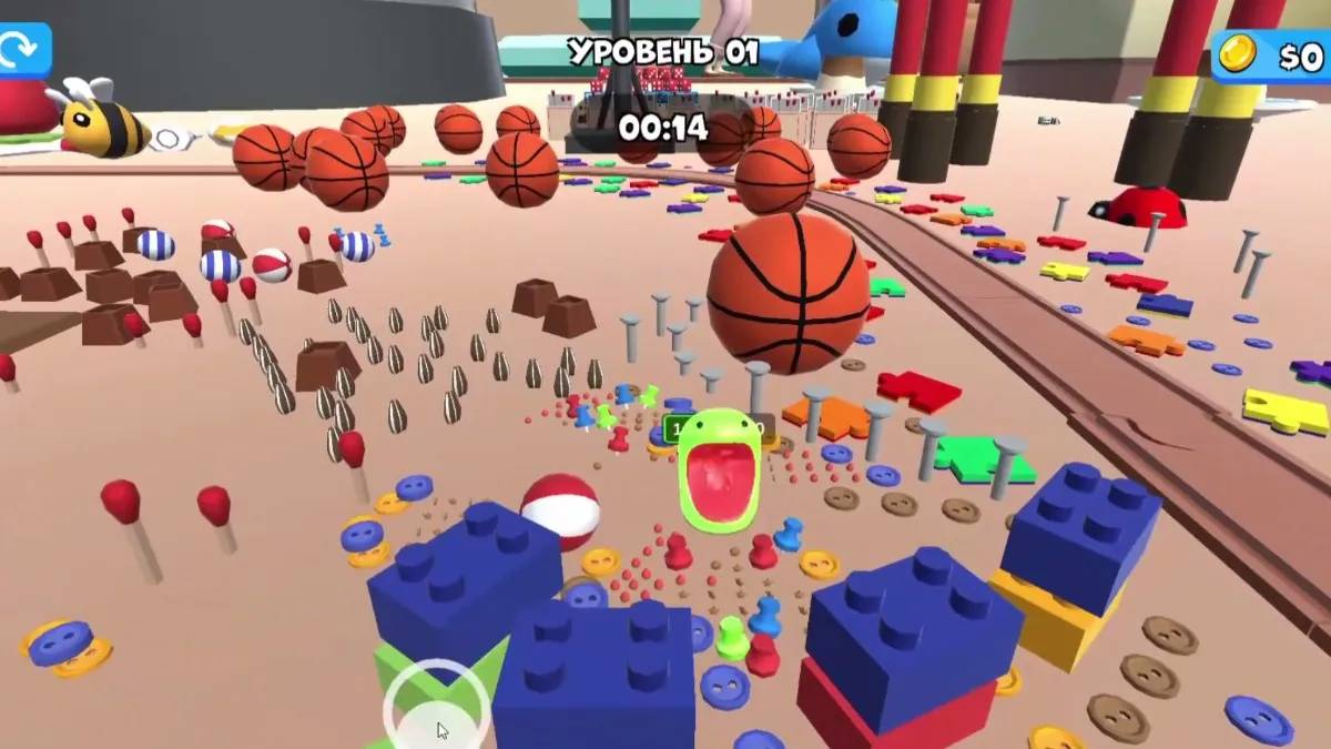 Super Slime Black Hole Game Unity Source Code