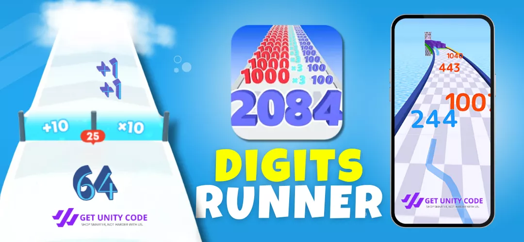 Digit Runner Game Unity Source Code