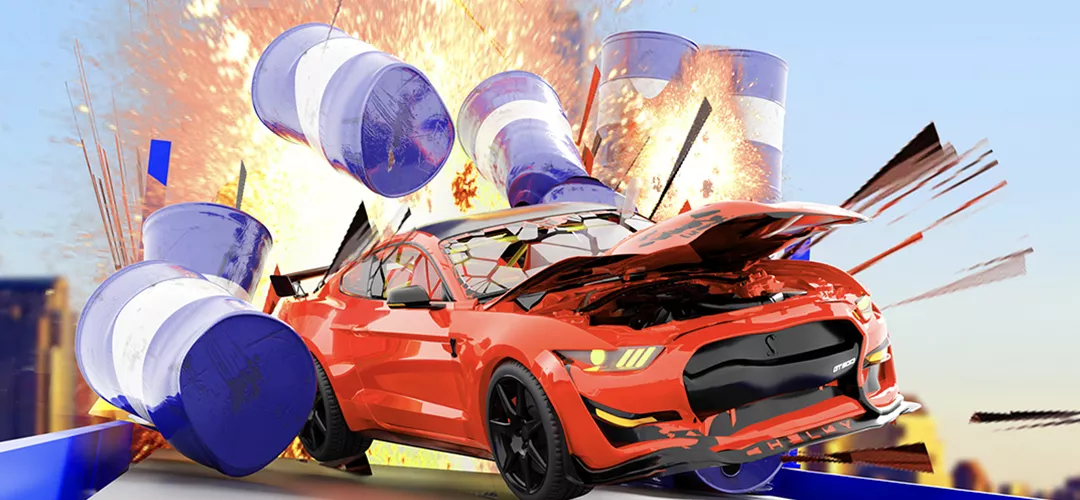 Impossible Track Car Stunt Unity Source Code