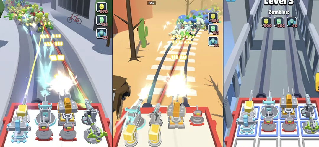 Merge Train Zombie Defense Unity Source Code