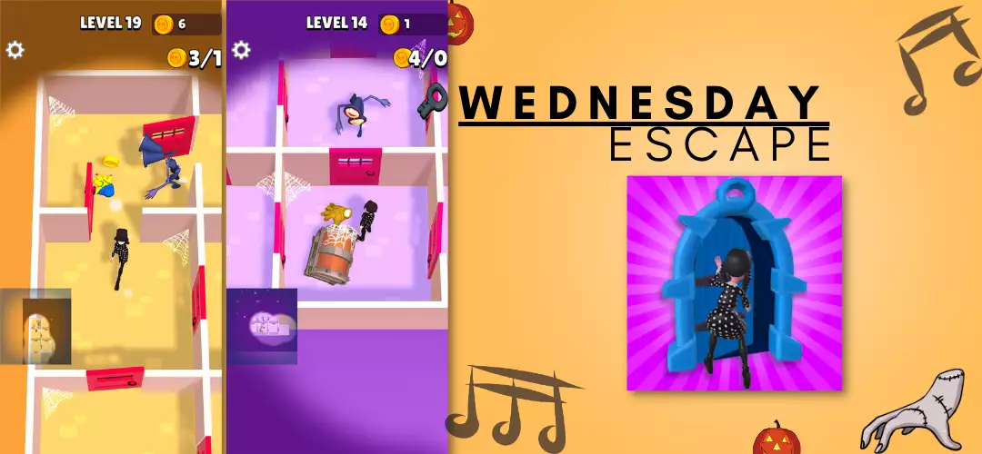 Wednesday Escape Game Unity Source Code