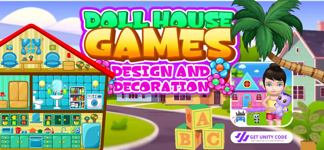 Doll House Decoration Unity Game Source Code