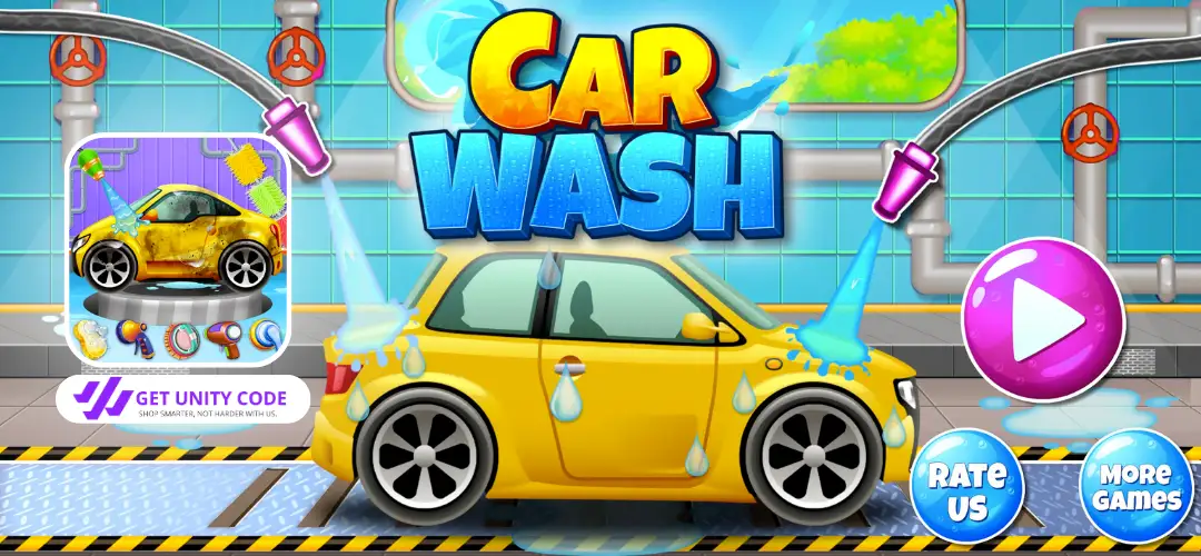 Car Wash Game Unity Source Code