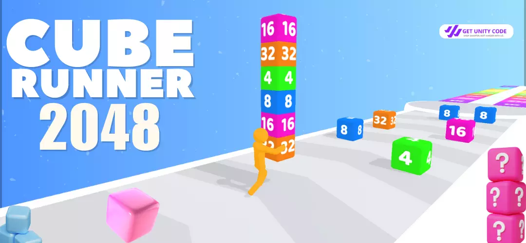 Cube Run 2048 - Unity 3D Source Code