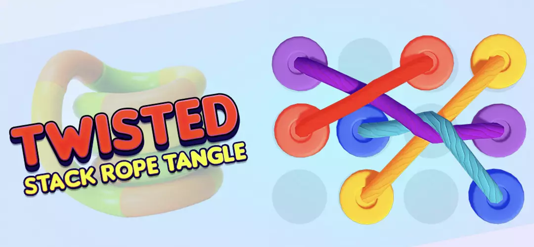 Twisted Tangle Rope Game Unity 3D Source Code