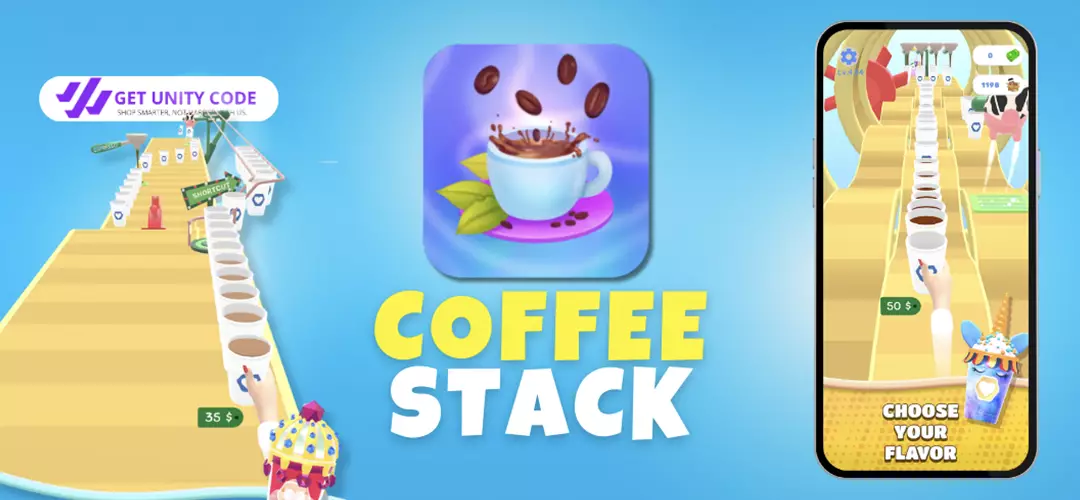 Coffee Stack 3d Game Buy Unity Source Code