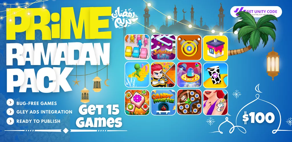 Prime Ramadan Asset Bundles Top 15 Unity Game Source Code