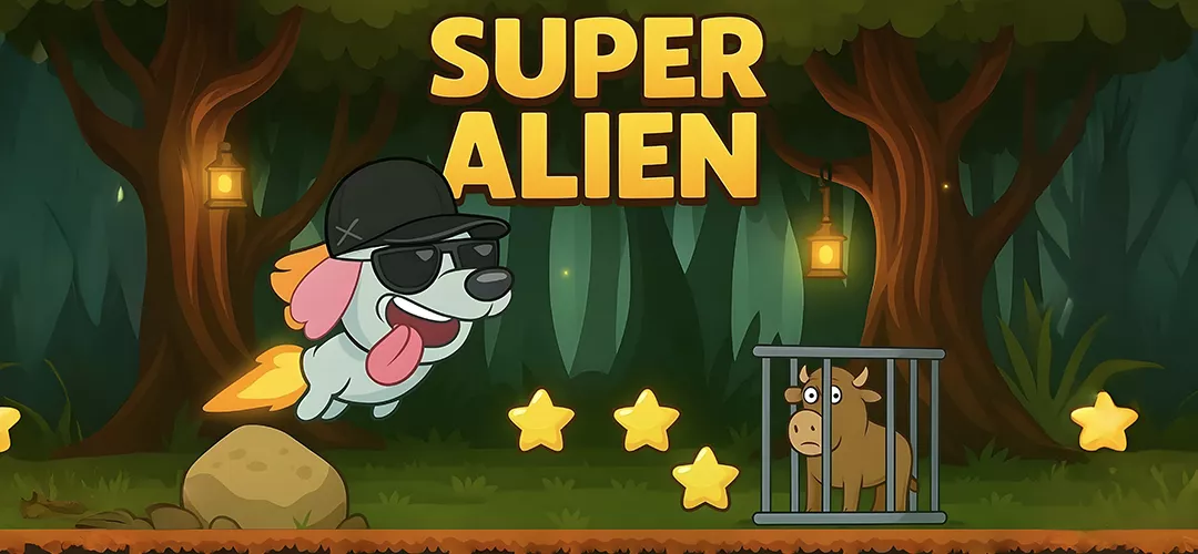 Super Alien Endless Runner - Unity Game Source Code