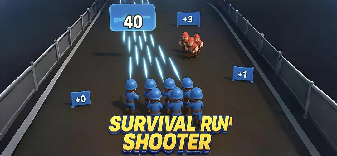 Survival Run Shooter Game Buy Unity Game Source Code