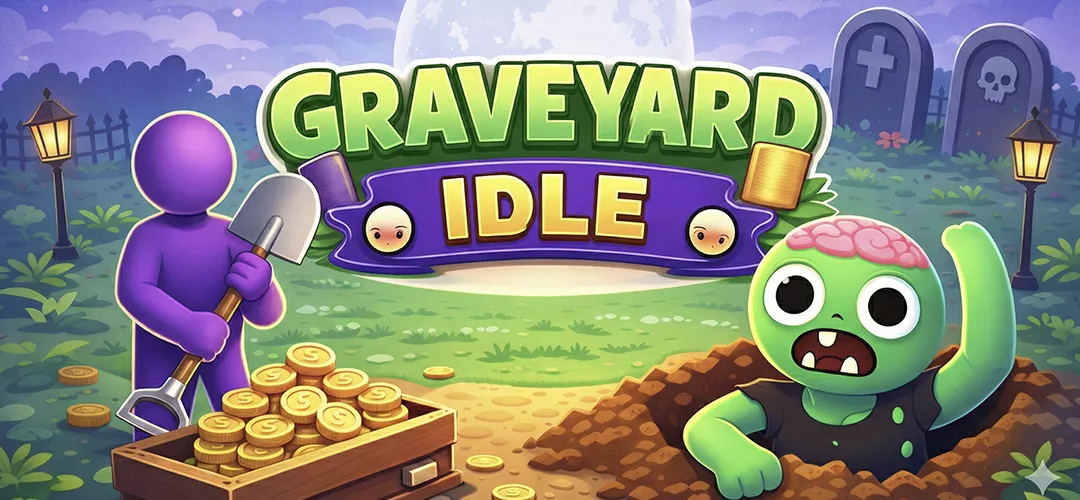 Graveyard Idle Game - Unity Game Source Code