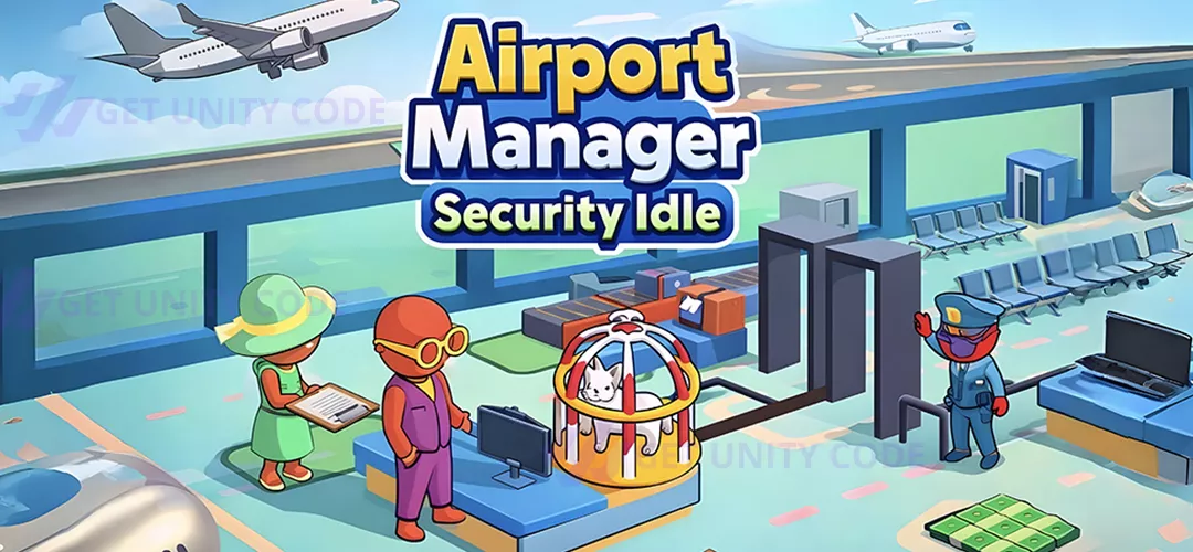 Airport Security Manager Idle Game - Buy Unity Games